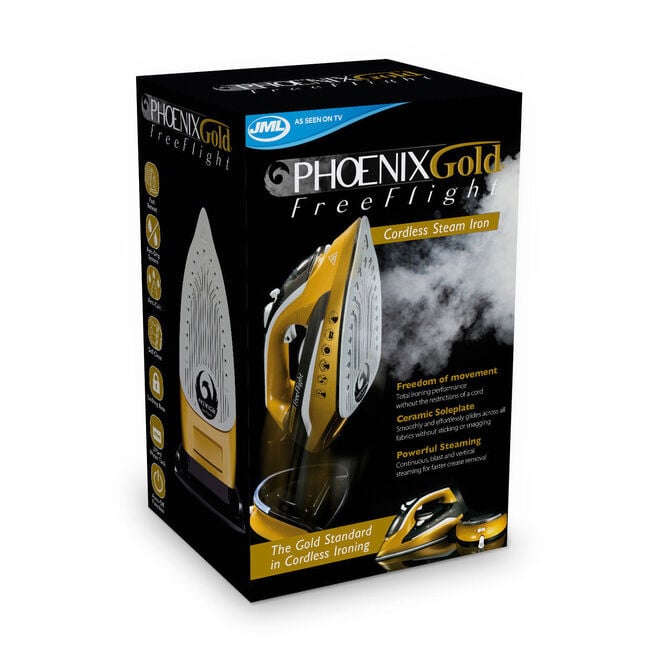 JML Phoenix Gold Cordless Iron