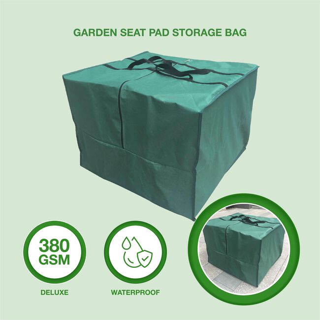 380GSM Garden Seat Pad Storage Bag 