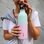 Decor Snap N Seal Ombre S/Steel Bottle 1L