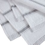 Stripe Tea Towels 2 Pack - Dove Grey