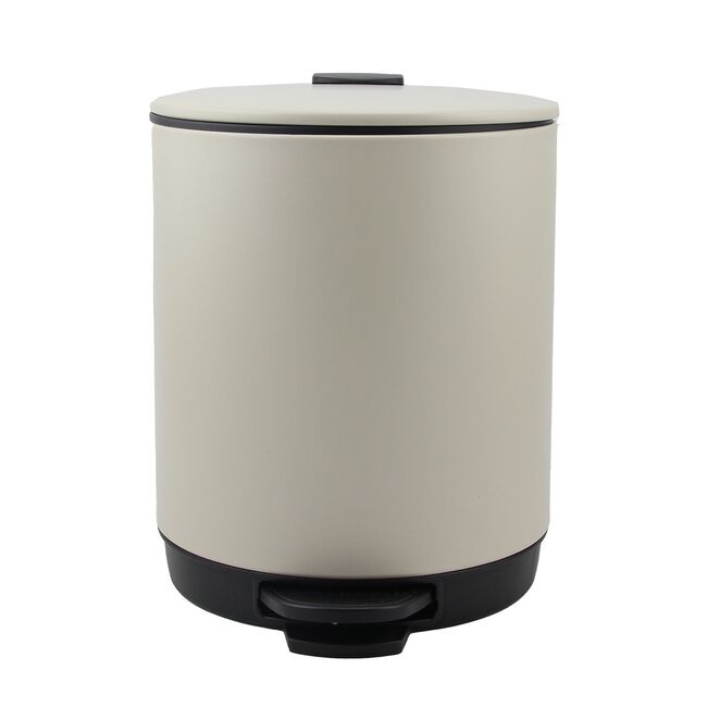 COLOUR STUDIO 5L BATHROOM Bin Beige