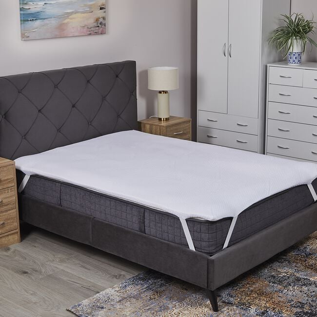 Coolmax Memory Foam Mattress Topper - Double