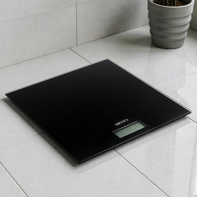 Camry Black Electronic Bathroom Scales