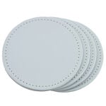 Reversible Round Coasters - Duck Egg & Grey