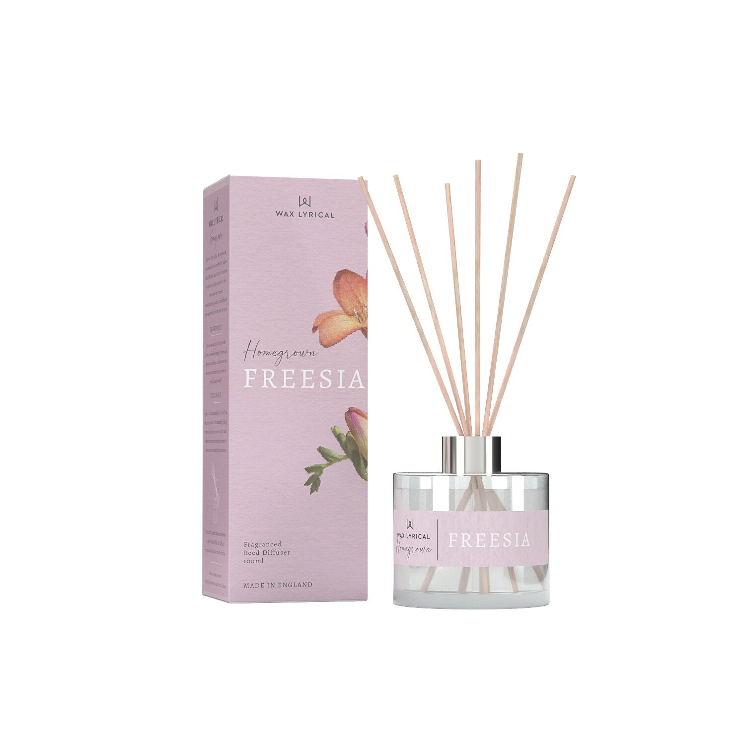 Wax Lyrical Home Grown Reed Diffuser Freesia Home Store + More