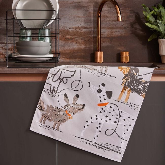 Ulster Weavers Dog Days Cotton Tea Towel