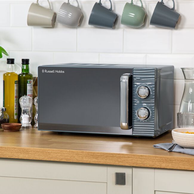 Russell Hobbs Inspire 17L Manual Microwave - Grey