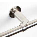 ROOM DARKENING EXTENDABLE BALL 70-120cm Nickel