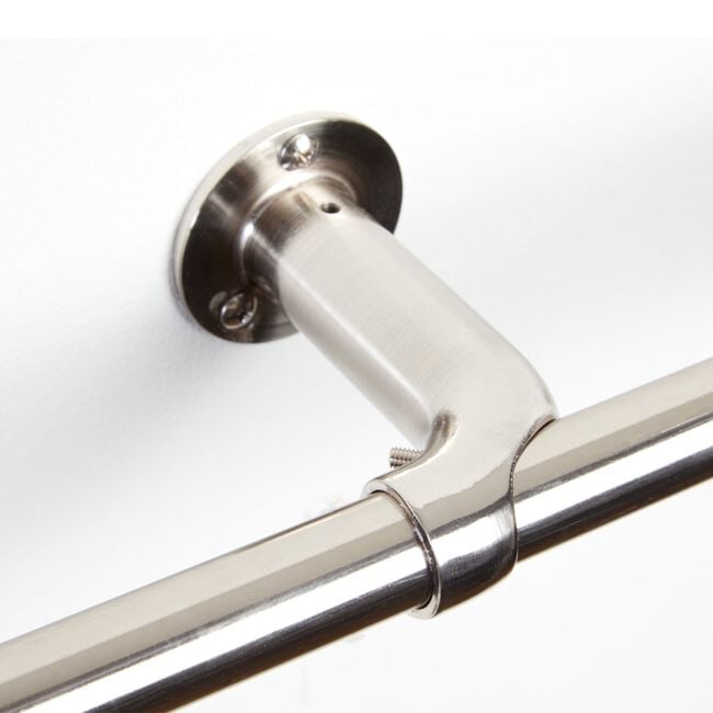 ROOM DARKENING EXTENDABLE BALL 70-120cm Nickel