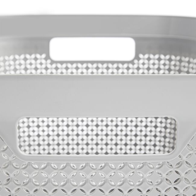 Ezy Mode 25L Open Basket Stone Grey