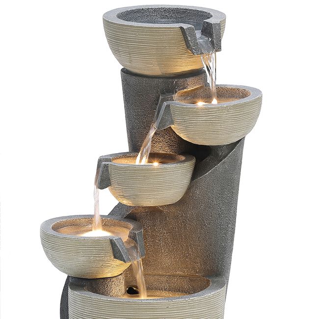 Farran Tower Solar Garden Water Feature