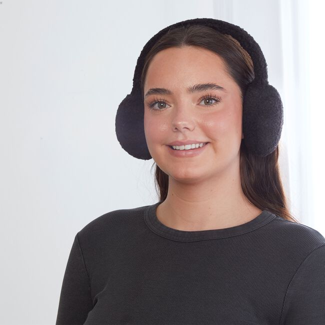 SHERPA Ear Muffs Black 