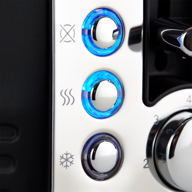 Tower Ash Black 2 Slice Toaster