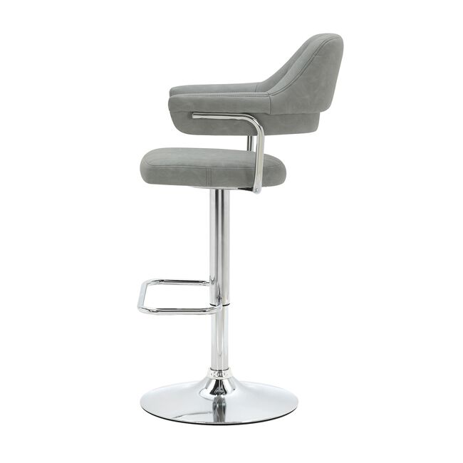 Belmont Barstool Light Grey