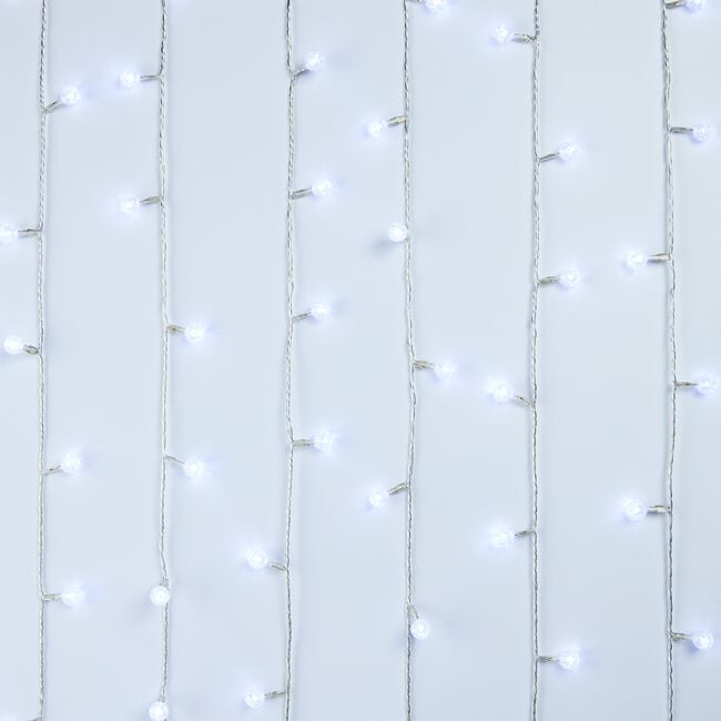 80 WHITE Crystal Berry String Lights