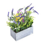 Lavender Floral Arrangement In Planter 33cm