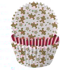 Gingerbread Swirl Cupcake Cases - 75 pack