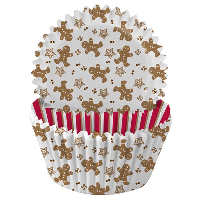 Gingerbread Swirl Cupcake Cases - 75 pack
