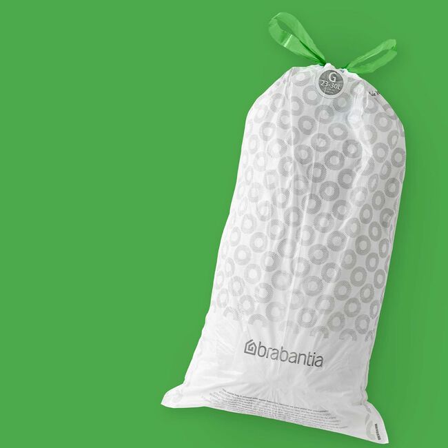 Brabantia Perfect Fit Bin Bags 23-30L (G) 40 Pack