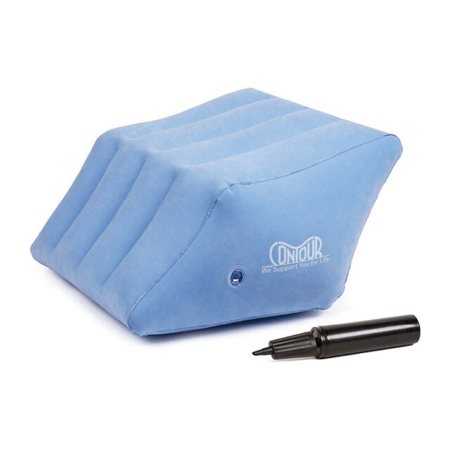 JML Contour 2-in-1 Leg Relief Inflatable Pillow