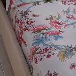 DANAE GREEN/NAT Single Fitted Sheet