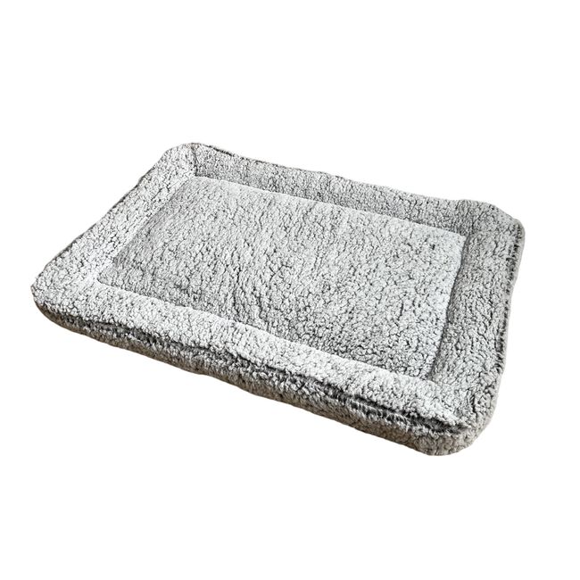 Warm Fleece Pet Bed - Grey
