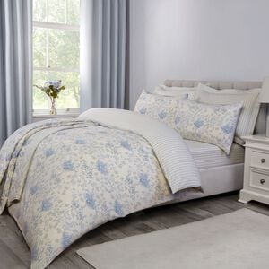 JUNIOR BED DUVET COVER Rabbit Garden Toile