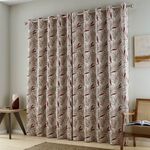 BERRY LEAF RED 66X54 Curtain