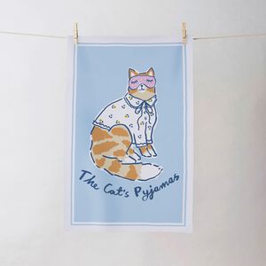 Ulster Weavers Cat's Pyjama's Cotton Tea Towel