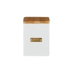 Typhoon Otto Square White Sugar Canister