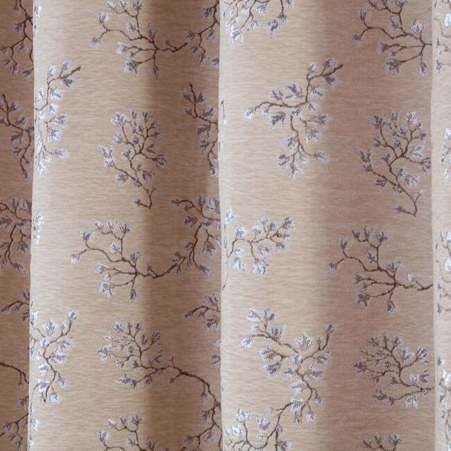 MAY BLOSSOM NATURAL 90x90 Curtain