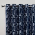 MUSE NAVY 66x54 Curtain