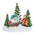 Christmas Scene Snow Globe with LED