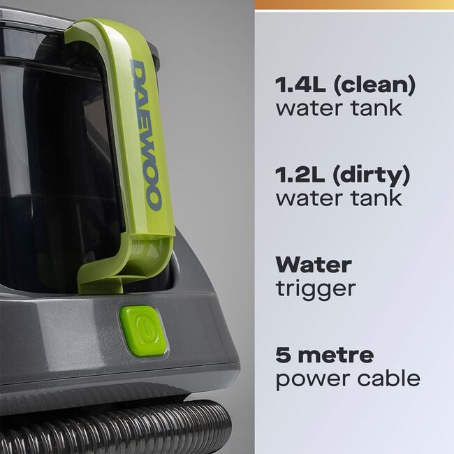 Daewoo 650W Hurricane 1.4L Spot Washer