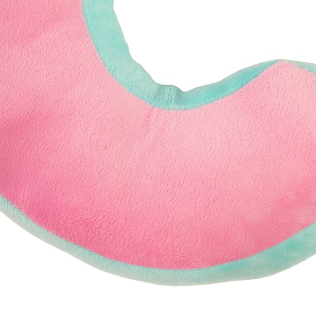 LETTER C Cushion Pink/Duck Egg