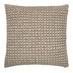 BOBBLE TEXTURED NATURAL 55X55cm Cushion