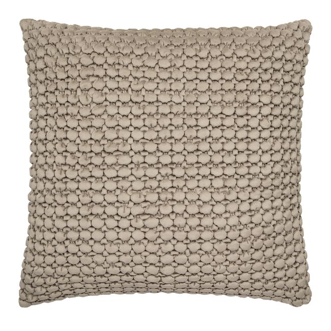 BOBBLE TEXTURED NATURAL 55X55cm Cushion