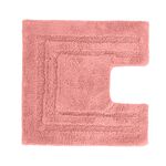 COTTON BORDER ROSE 50x50 Pedestal Mat