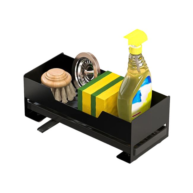 Storage Master Black Sink Tidy