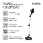 Tower TSM12 12-in-1 Steam Cleaner