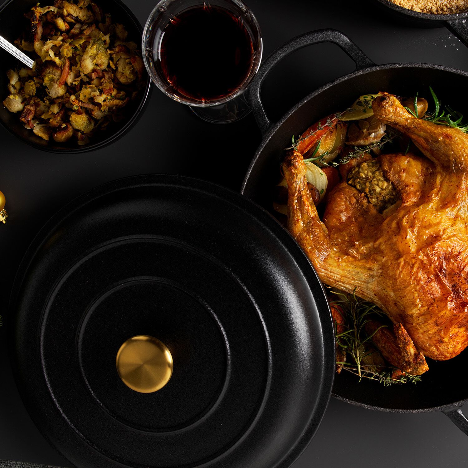 Russell Hobbs Black Cast Iron Casserole Dish Home Store + More