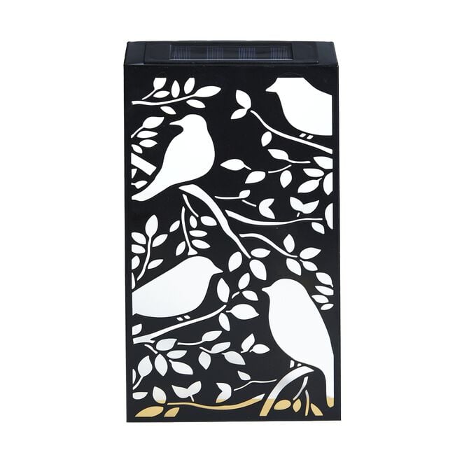 Birds Solar Wall Light Art