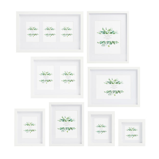 5x7 JENNY WHITE Photo Frame