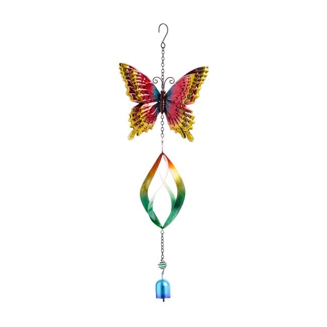 Garden Butterfly Wind Chime Spinner