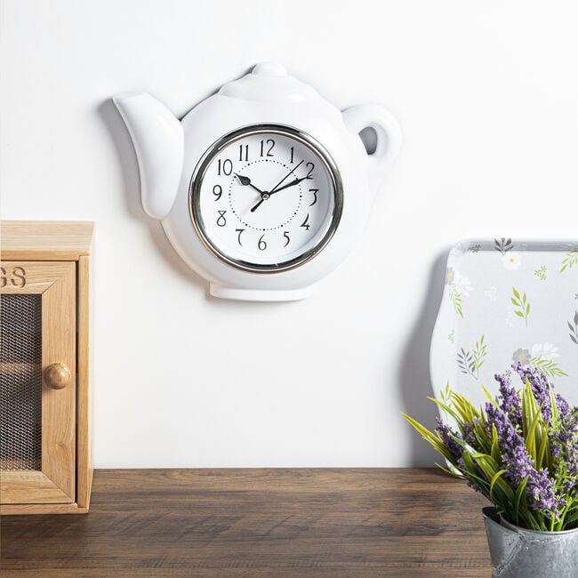 Tea Pot Wall Clock
