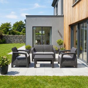 Novara 4 Piece Sofa Set