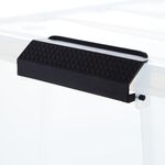 Storage Master 52L Rolling Ultra Clear Storage Box