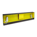 Milano 50cm Glass Bathroom Floating Shelf
