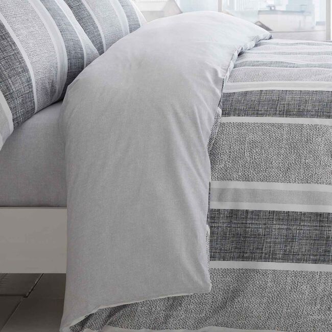 SINGLE DUVET COVER Ronan Grey