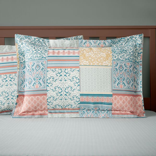 Zaria Oxford Pillowcase Pair - Duck Egg